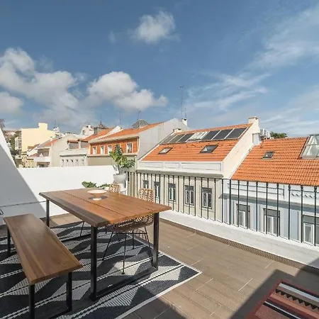 Casa Boma - Sunny With Private Balcony And Panoramic Bridge View - Ajuda I Apartment Lissabon
