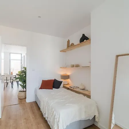 شقة Casa Boma - Sunny With Private Balcony And Panoramic Bridge View - Ajuda I *